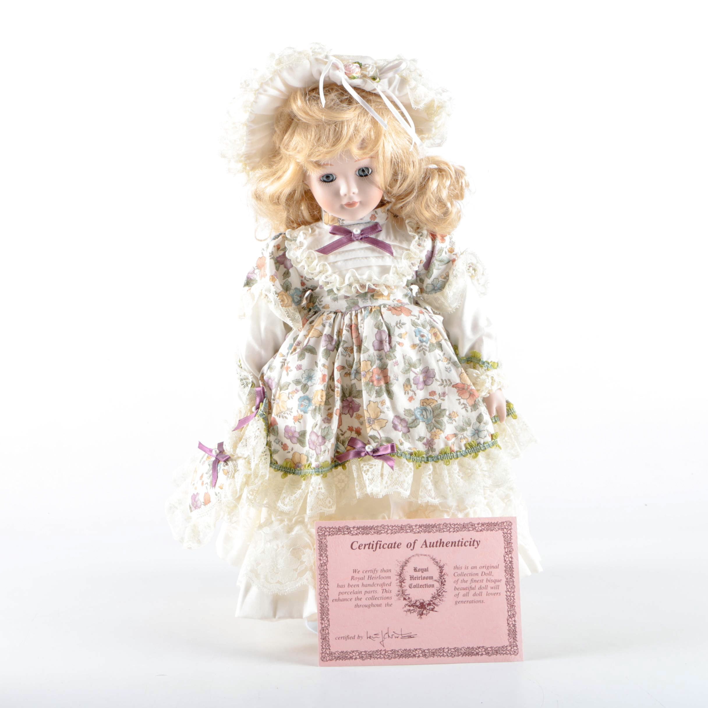 Royal Heirloom Collection Victorian Porcelain Doll