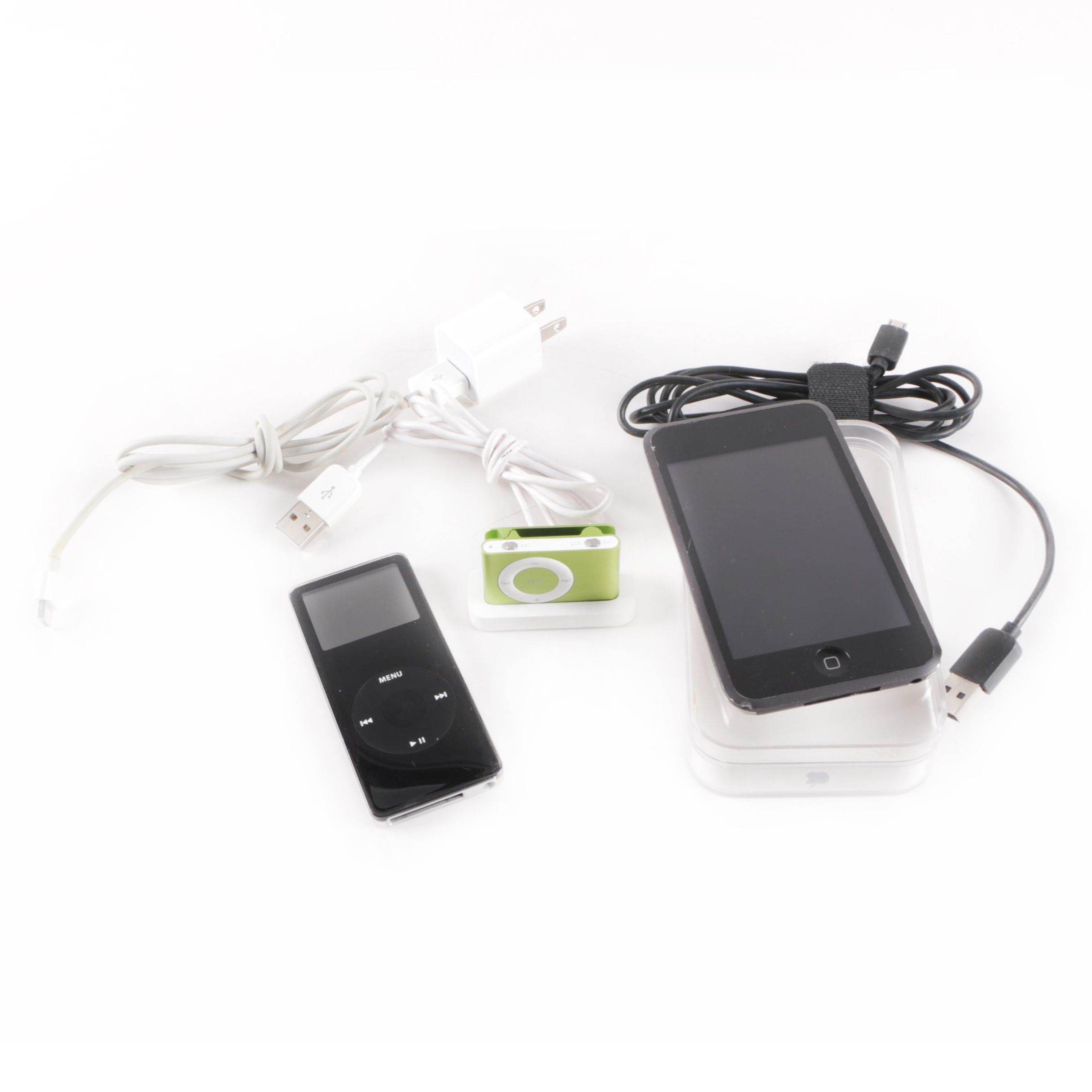 Apple iPod Nano, Touch and Shuffle MP3 Players