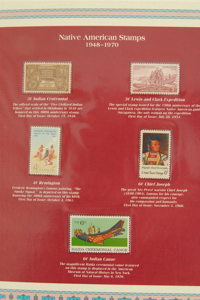 U.S. Tributes to Native Americans Coin and Stamp Collection