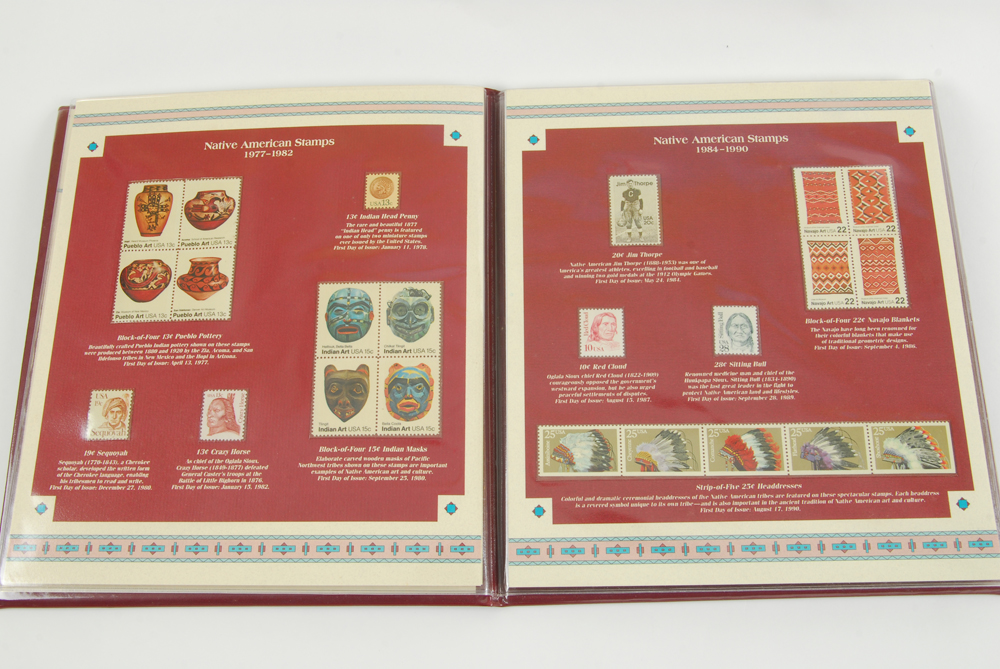 U.S. Tributes to Native Americans Coin and Stamp Collection