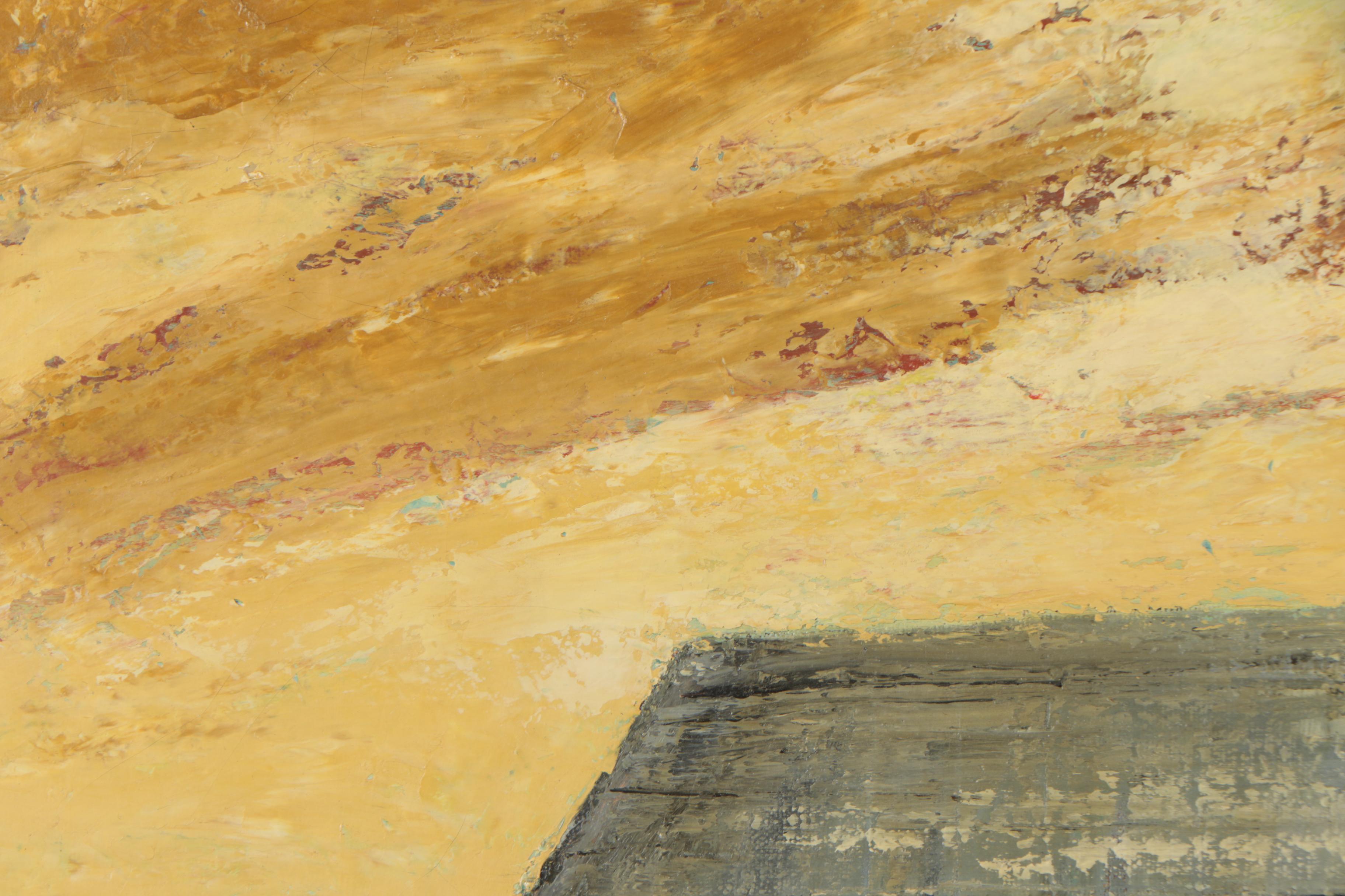 F. Lipkey Oil Landscape Painting