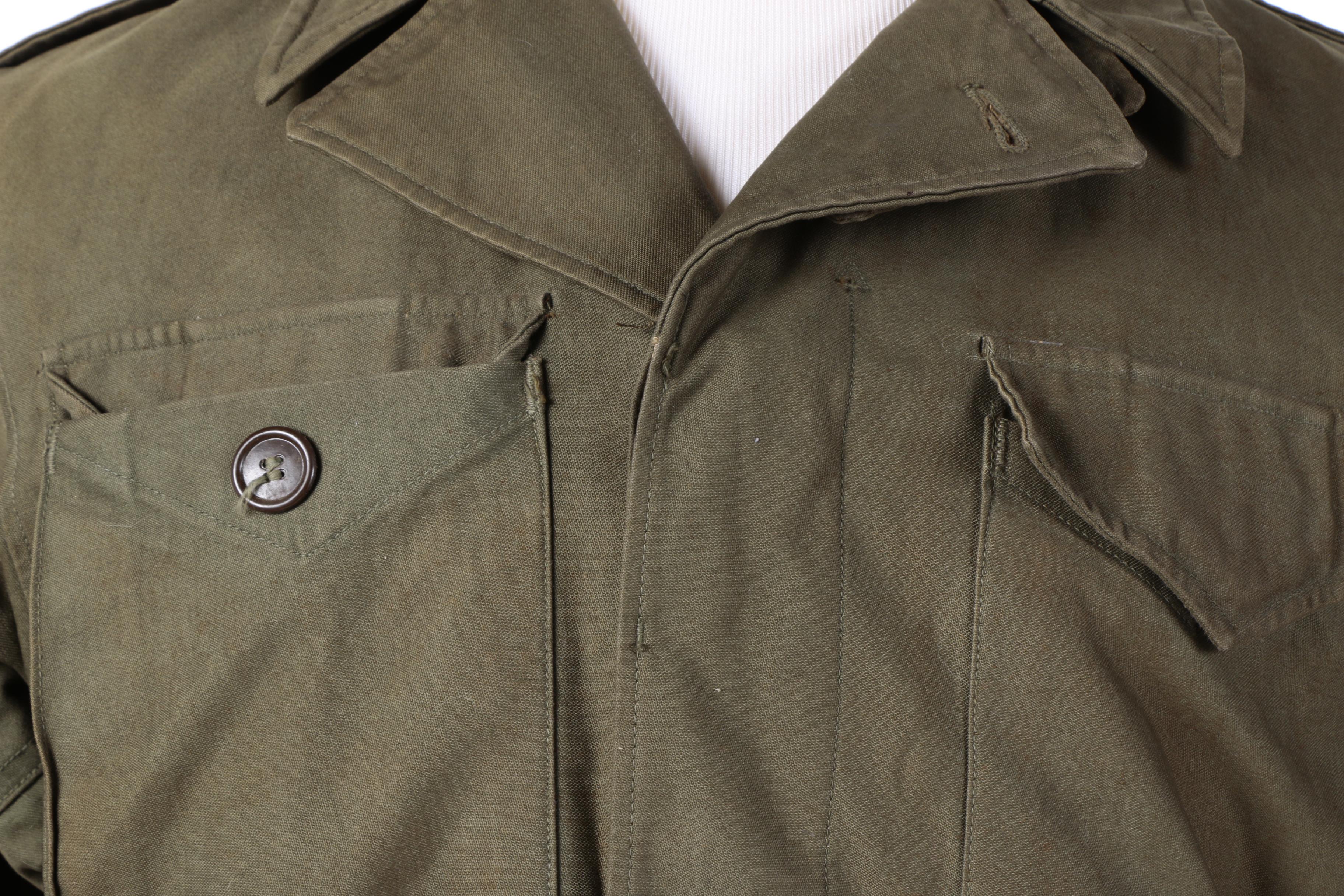 1943 Military Olive Khaki Field Jacket