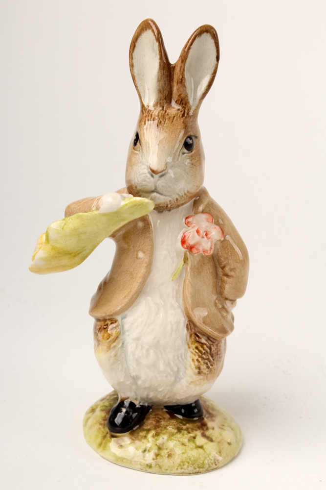 Beatrix Potter "Benjamin Ate a Lettuce Leaf" Ceramic Figurine and More