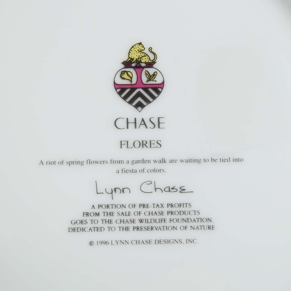 Lynn Chase "Flores" Tableware