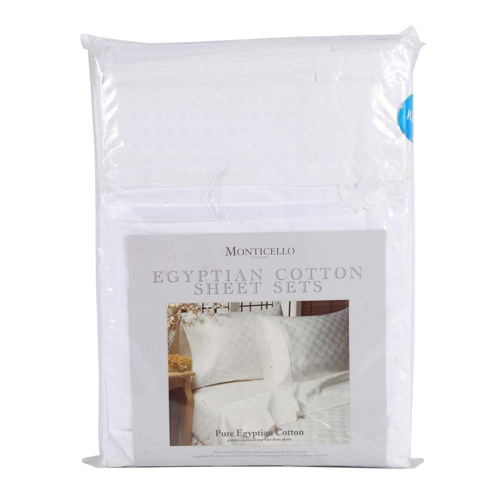 Monticello Egyptian Cotton King Sheet Set