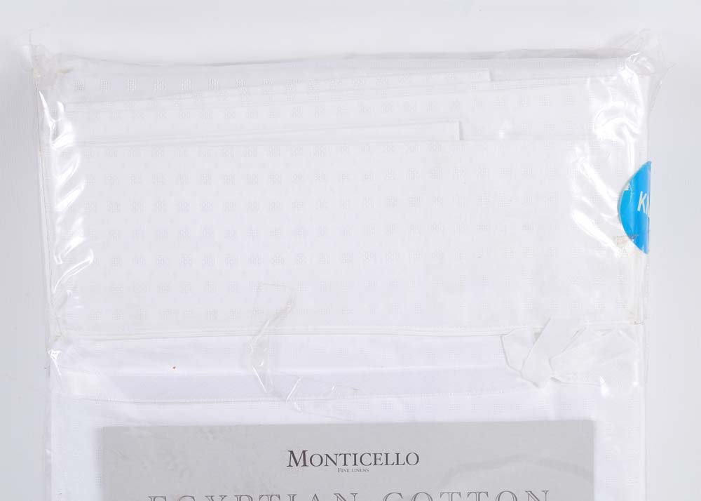 Monticello Egyptian Cotton King Sheet Set
