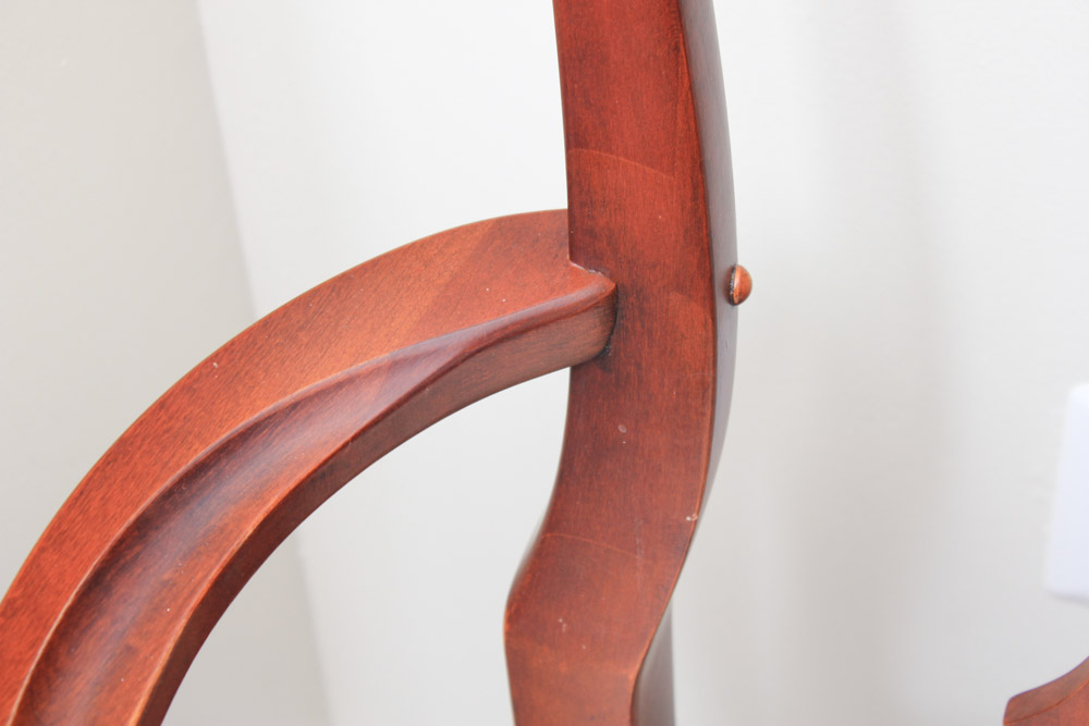 Set of Queen Anne Style Dining Chairs