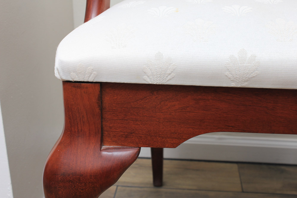 Set of Queen Anne Style Dining Chairs