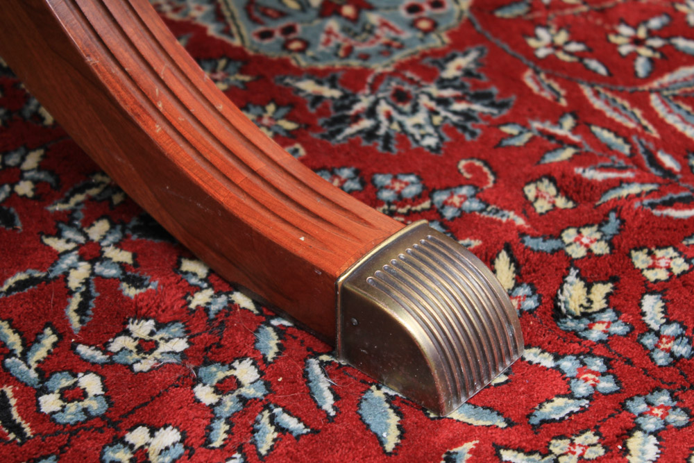 Mahogany Twin-Pedestal Dining Table