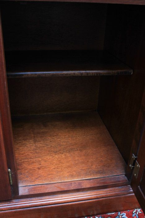 Colonial Style Cherry China Cabinet