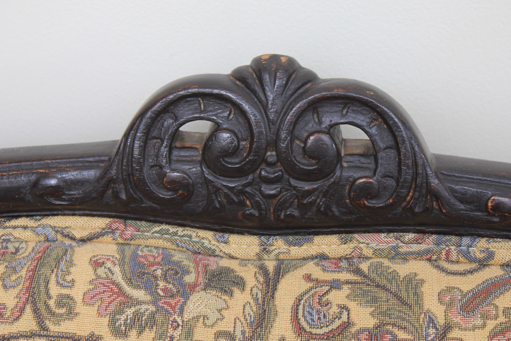 Vintage Victorian Style Settee