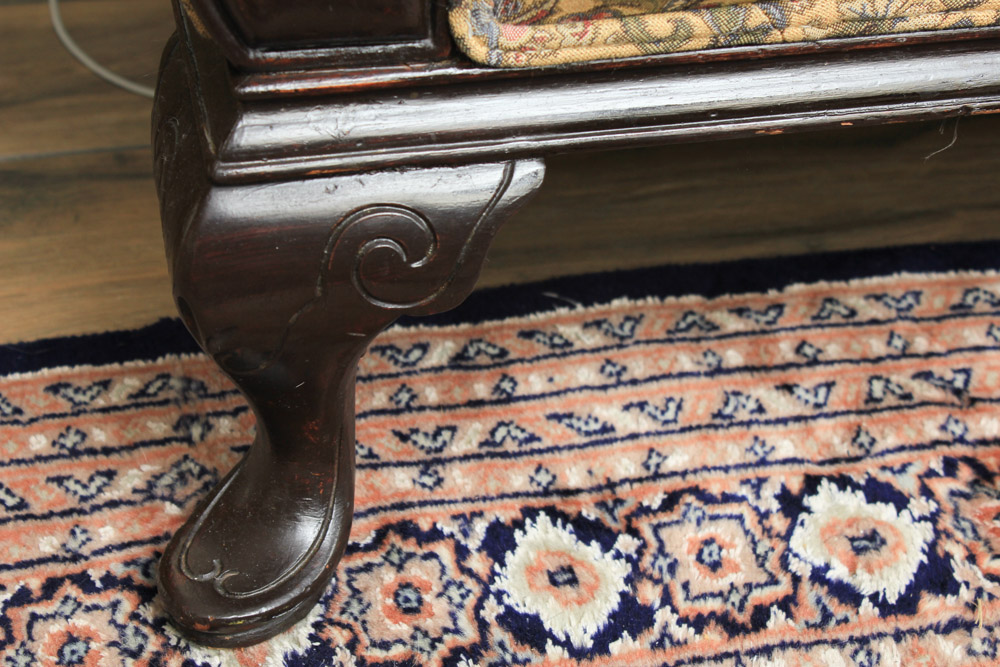 Vintage Victorian Style Settee