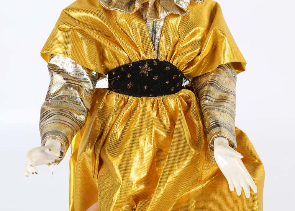 Vintage Porcelain Harlequin Dolls