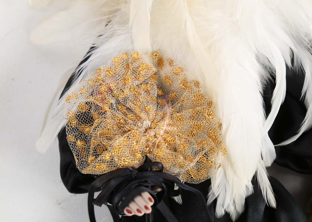 Vintage Porcelain Harlequin Dolls