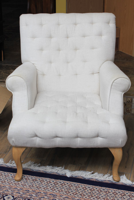 Pair of Tufted Armchairs