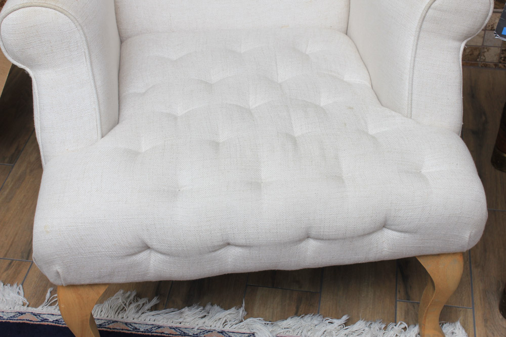 Pair of Tufted Armchairs