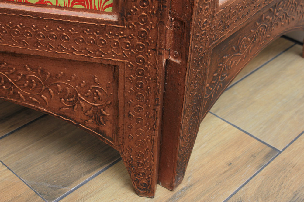 Indian Painted Folding Screen