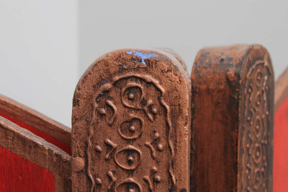 Indian Painted Folding Screen