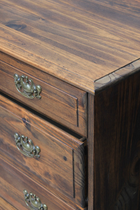 Colonial Style Pine Chest of Drawers