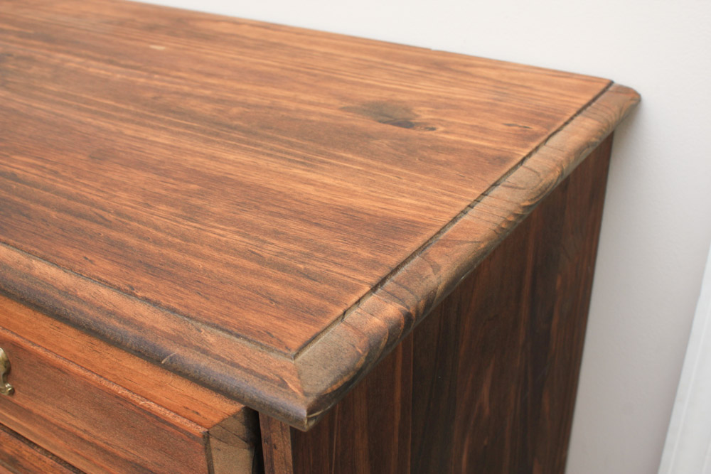 Colonial Style Pine Chest of Drawers