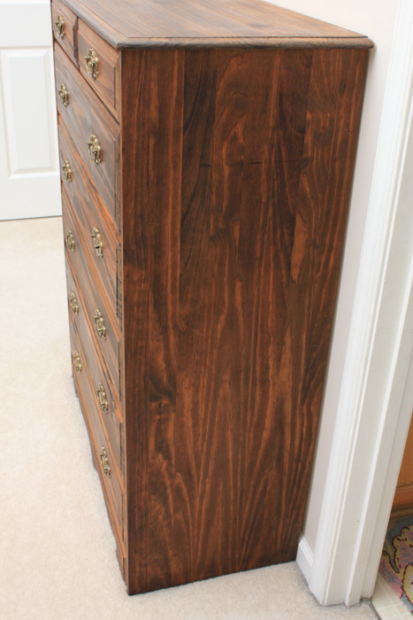 Colonial Style Pine Chest of Drawers