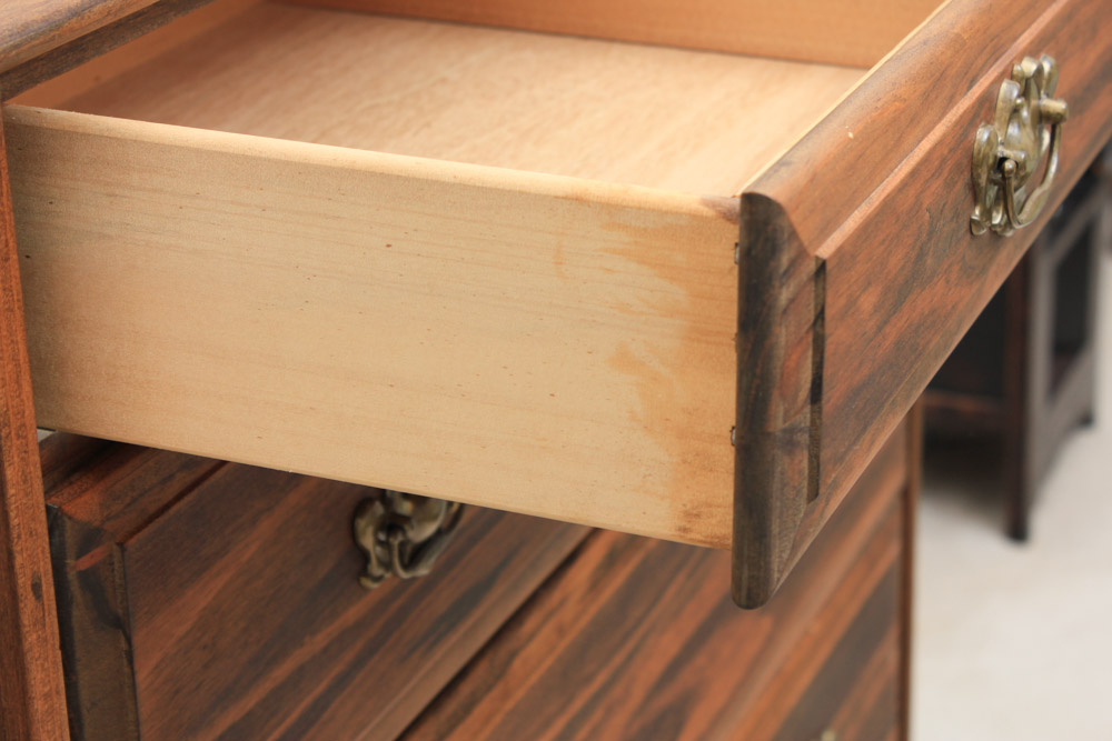 Colonial Style Pine Chest of Drawers