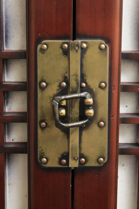 Asian Style Entertainment Cabinet