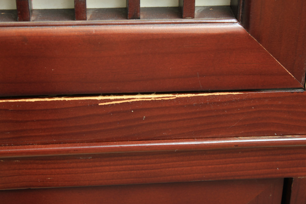 Asian Style Entertainment Cabinet