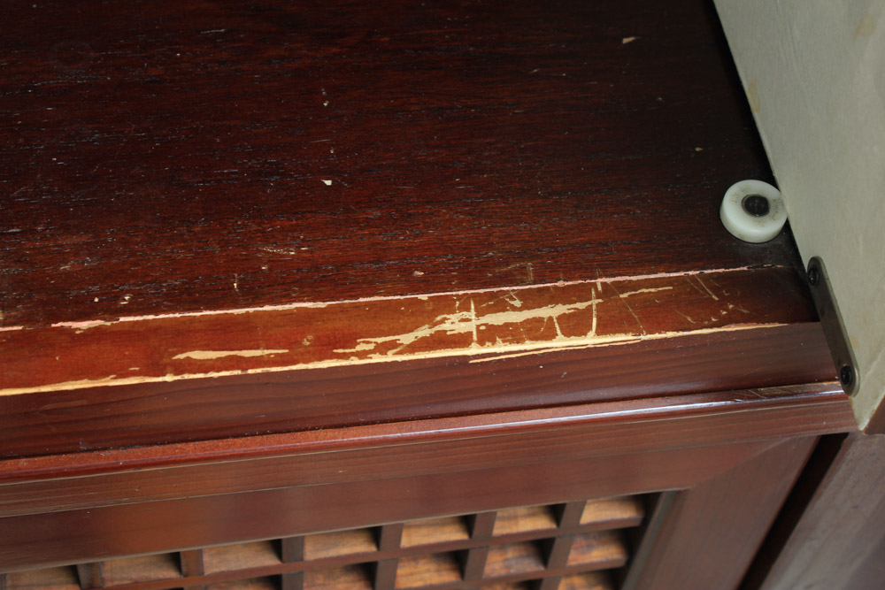 Asian Style Entertainment Cabinet