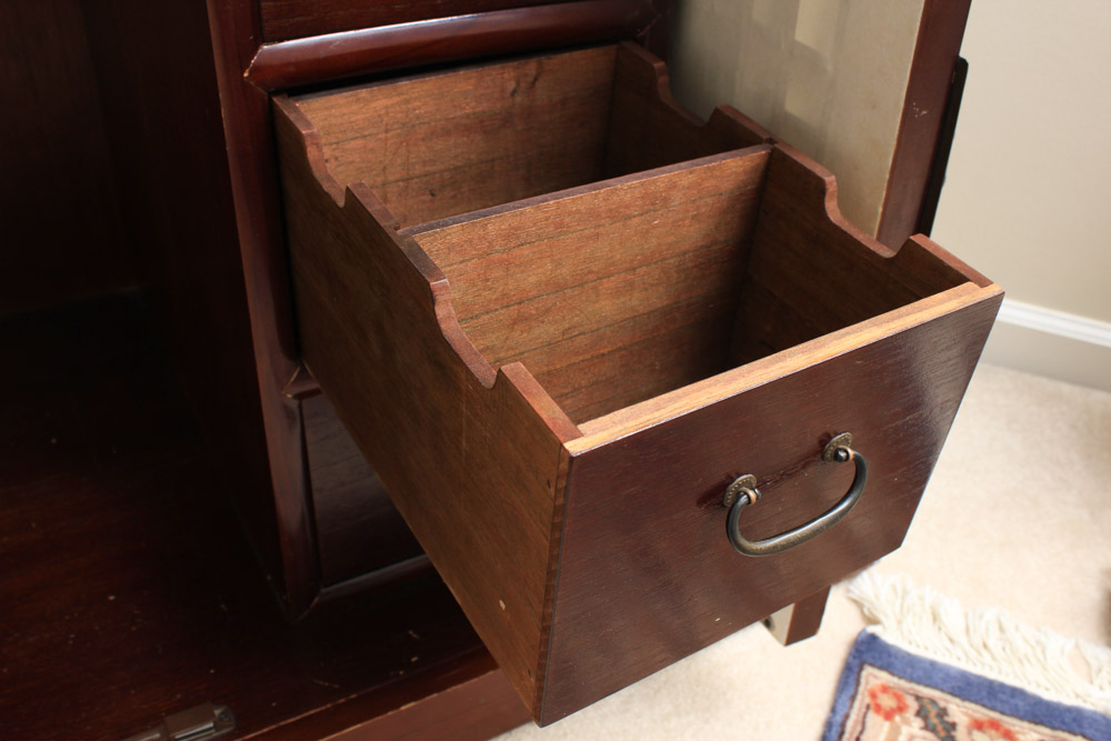 Asian Style Entertainment Cabinet