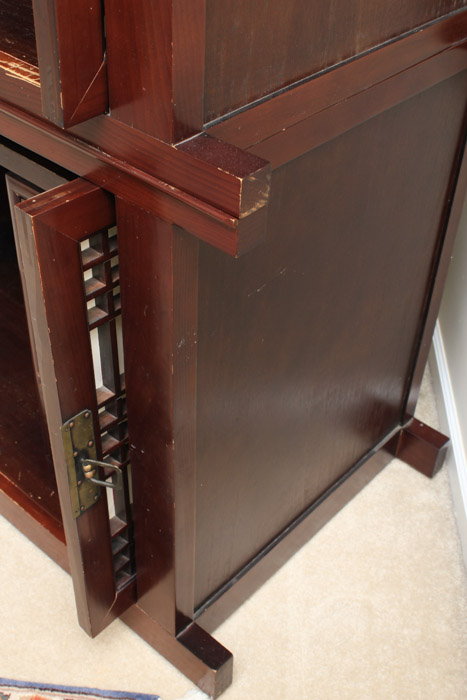 Asian Style Entertainment Cabinet