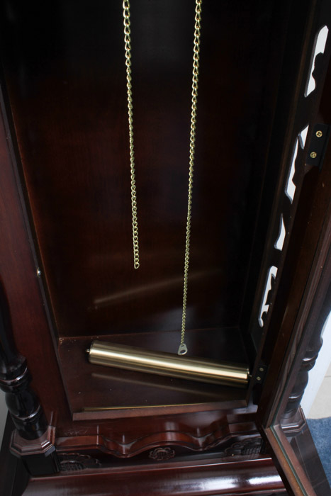 Crown Tempus Fugit Grandfather Clock