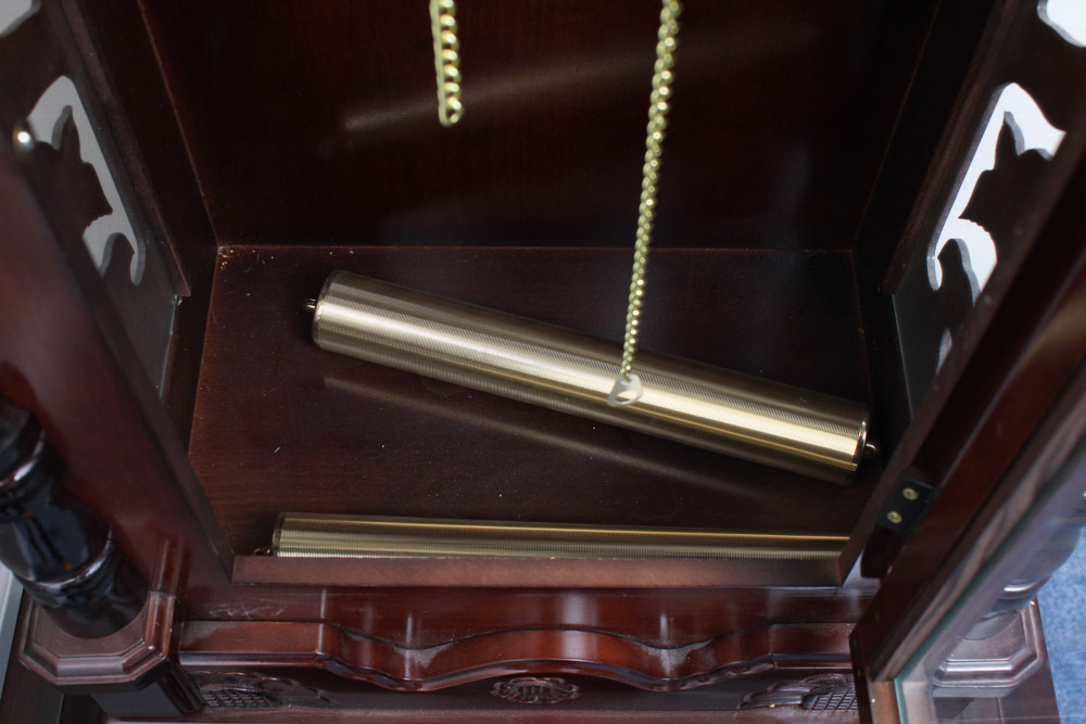 Crown Tempus Fugit Grandfather Clock