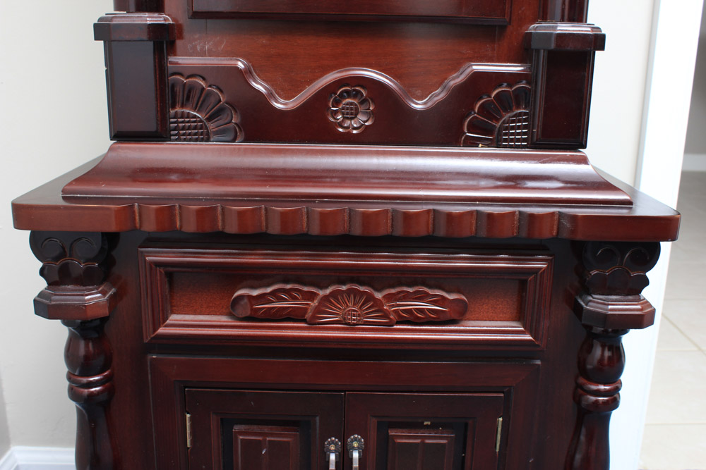 Crown Tempus Fugit Grandfather Clock