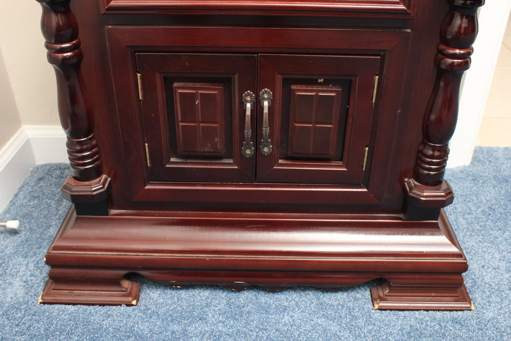 Crown Tempus Fugit Grandfather Clock