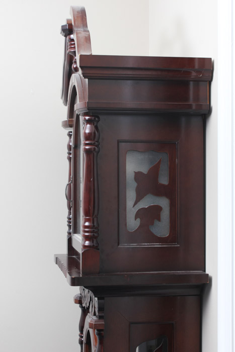 Crown Tempus Fugit Grandfather Clock