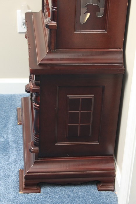 Crown Tempus Fugit Grandfather Clock