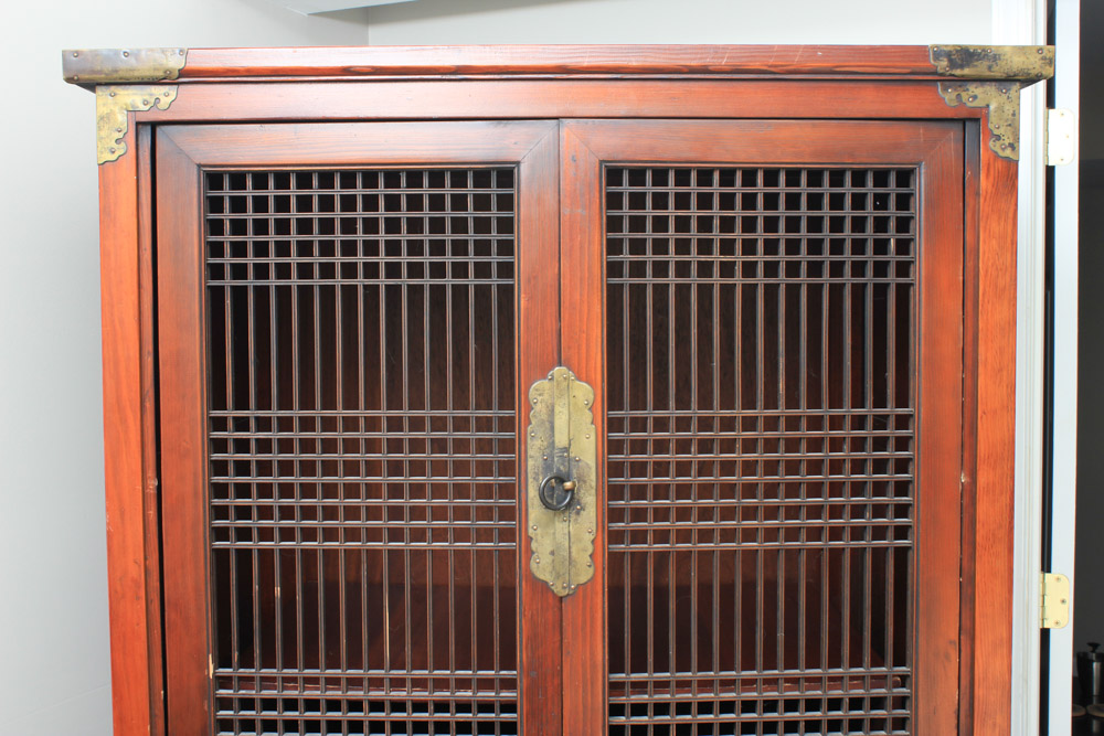 Asian Style Entertainment Cabinet