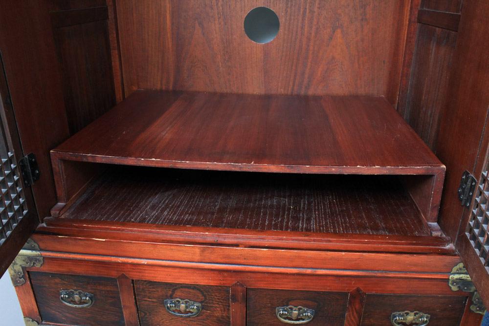 Asian Style Entertainment Cabinet