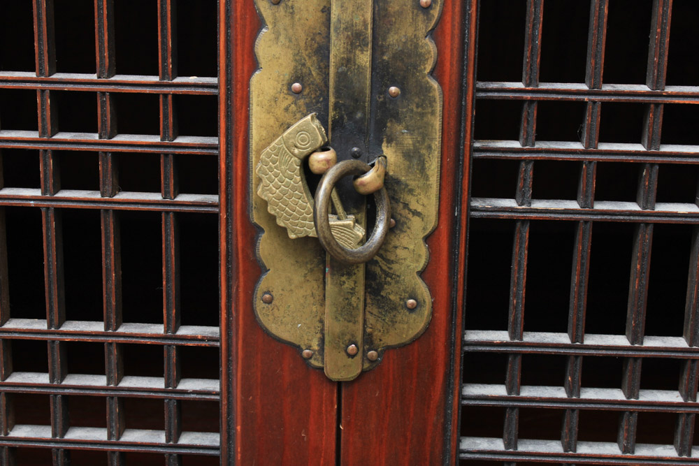 Asian Style Entertainment Cabinet