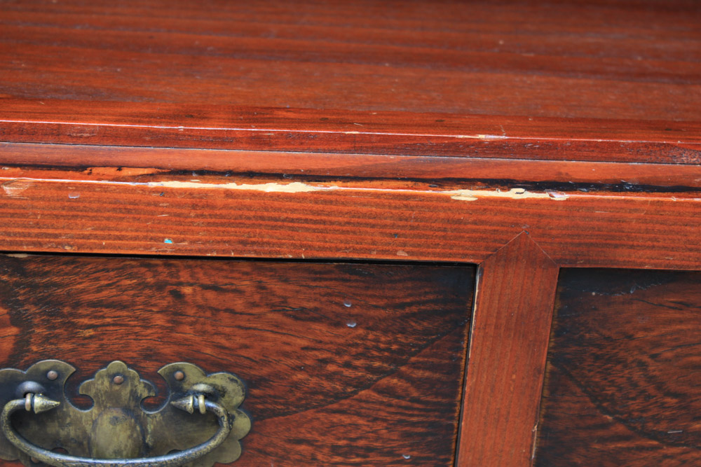 Asian Style Entertainment Cabinet