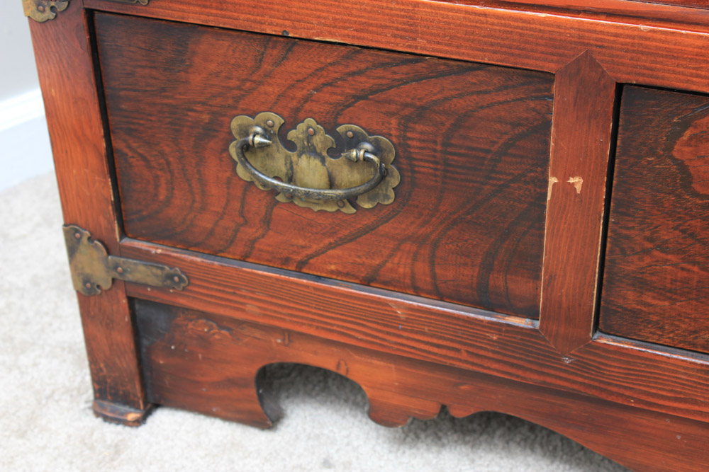 Asian Style Entertainment Cabinet