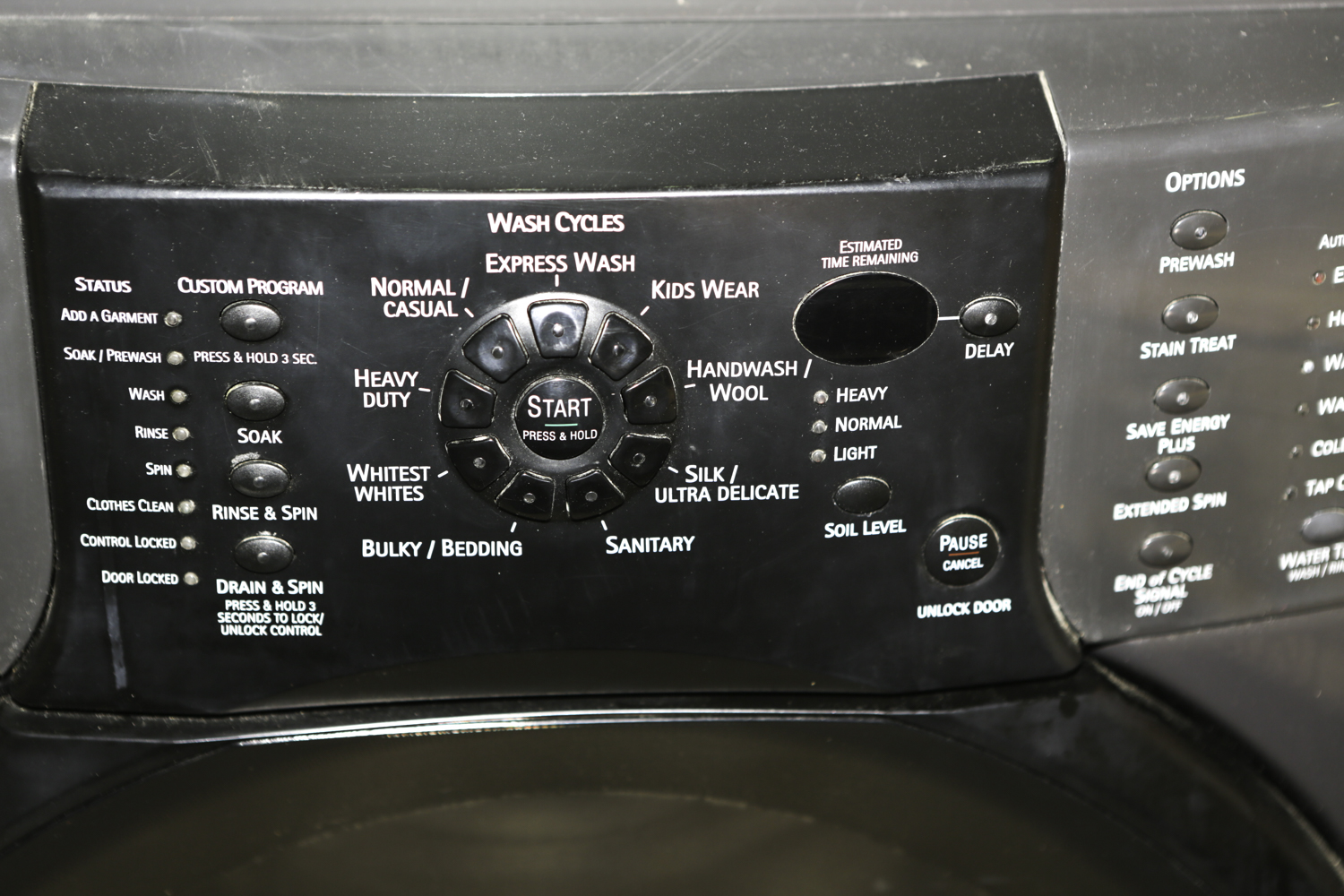 Kenmore Elite Washing Machine