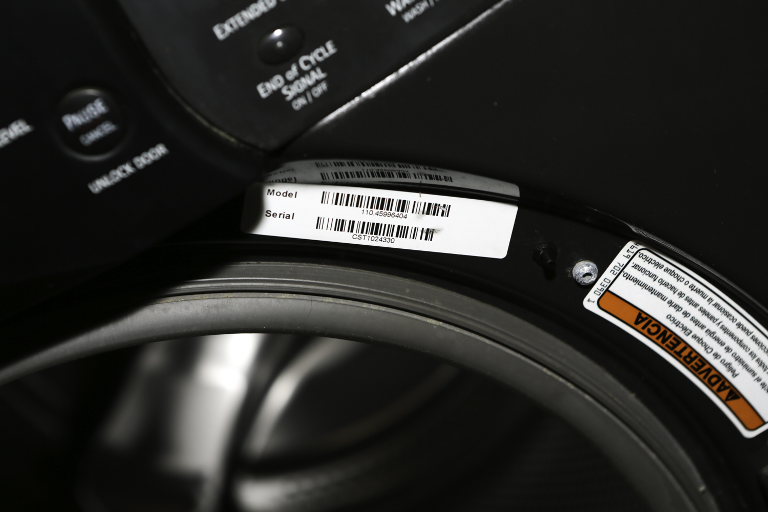 Kenmore Elite Washing Machine