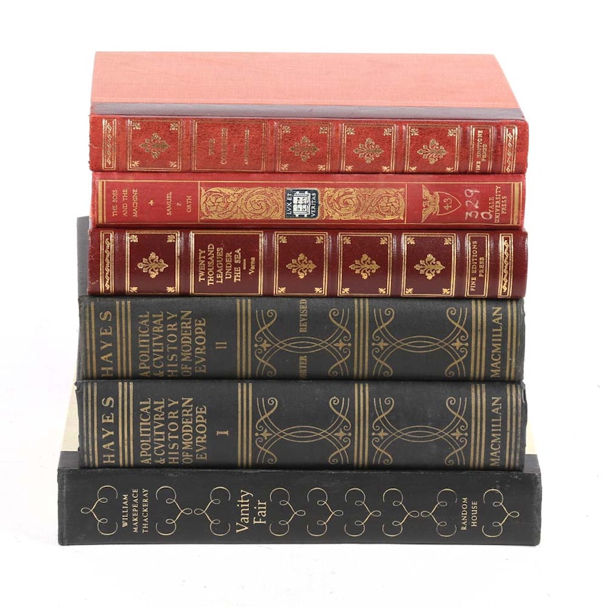 Vintage Hardcover Books and Literary Classics