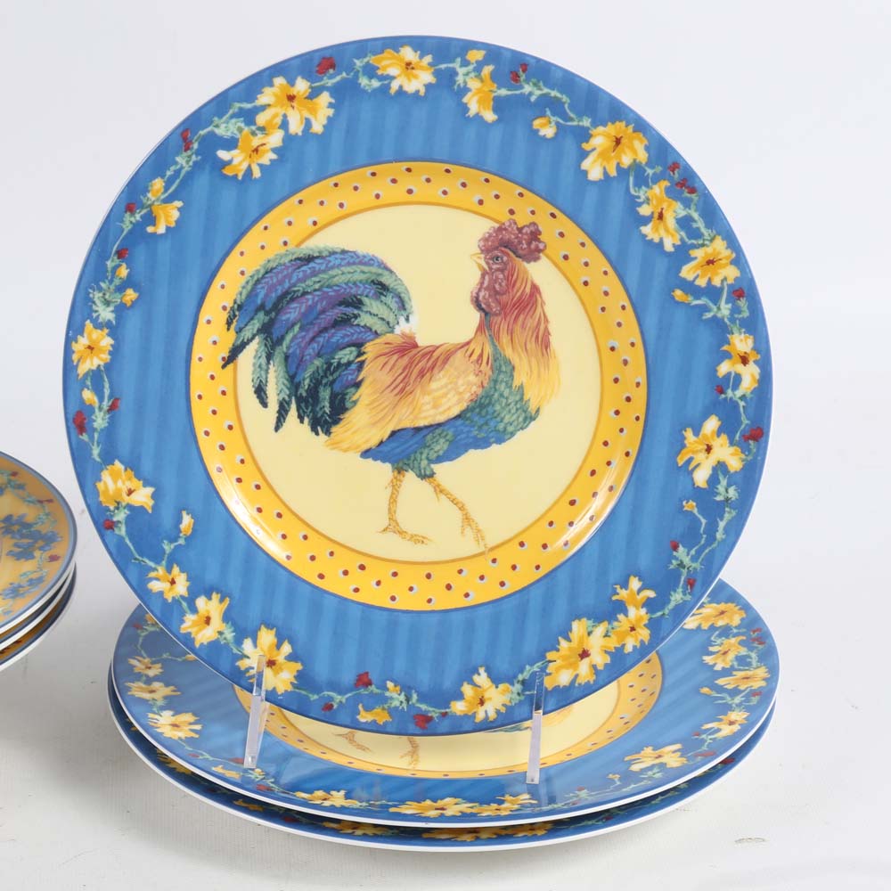 Fitz and Floyd "Coq du Village" Tableware