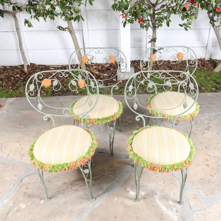 Wrought Metal Garden Chairs