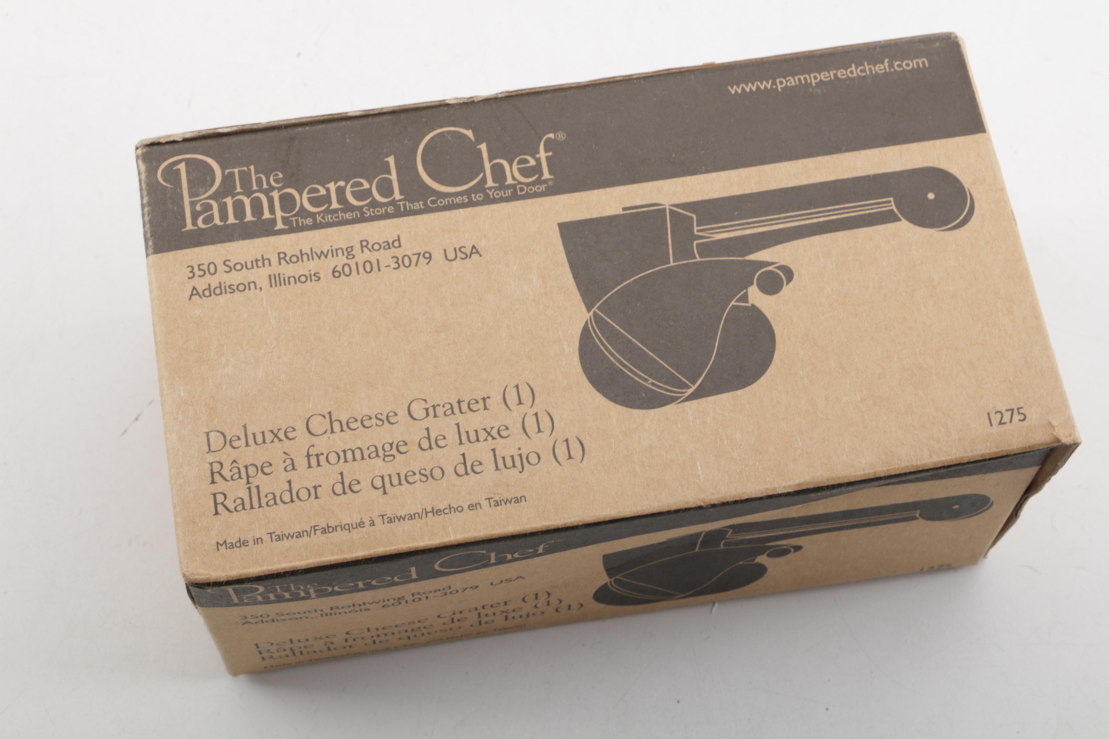 Pampered Chef Stoneware Baking Pans and Cooking Accessories
