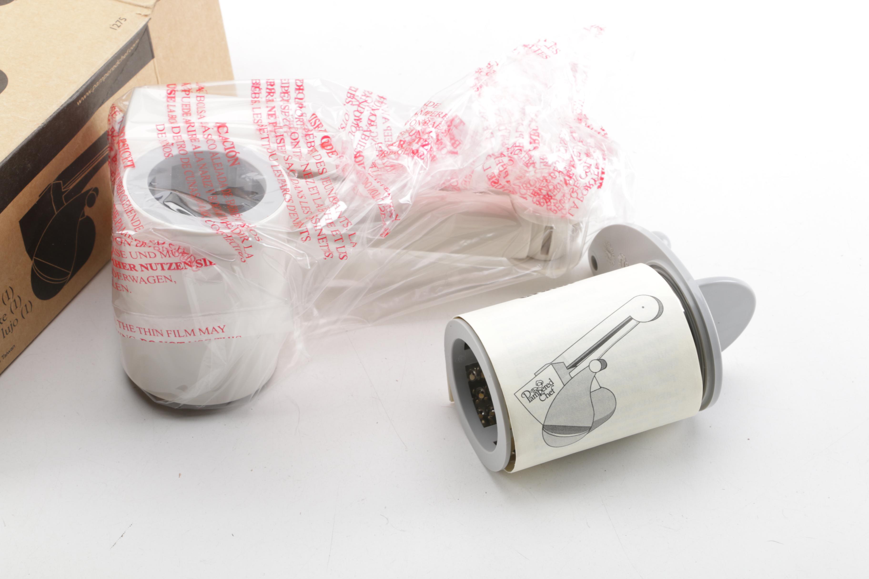 Pampered Chef Stoneware Baking Pans and Cooking Accessories