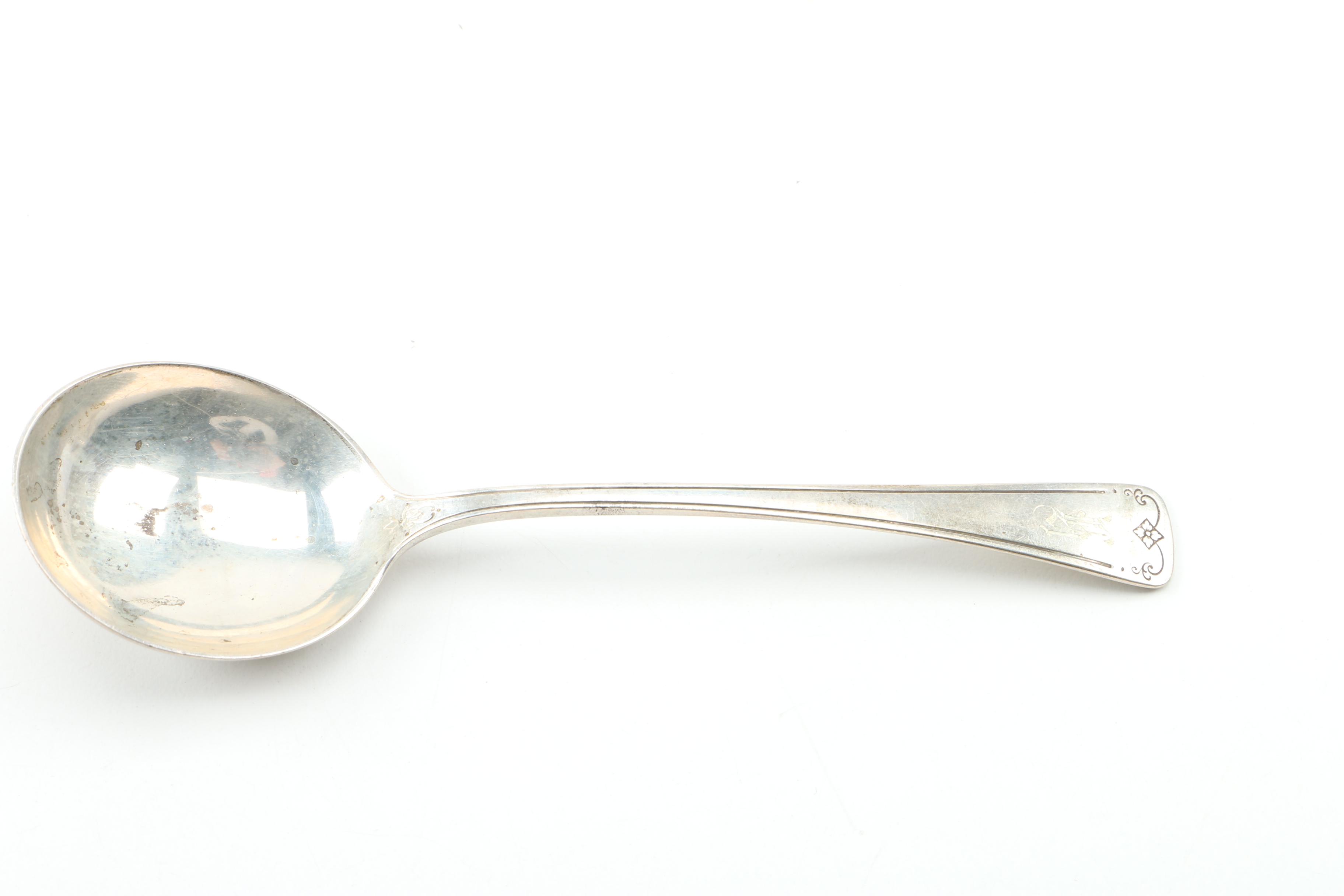 International Silver Co. Sterling Silver "Sedan" Soup Spoons